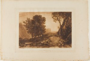 Solitudine, tavola 53 da Liber Studiorum da Joseph Mallord William Turner