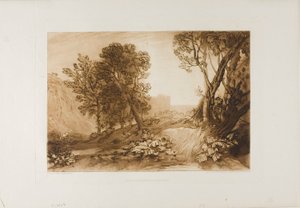 Solitudine, tavola 53 da Liber Studiorum da Joseph Mallord William Turner