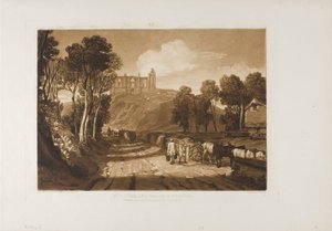 Collina di Santa Caterina, vicino a Guilford da Joseph Mallord William Turner
