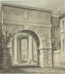 San Pietro visto attraverso la Porta Angelica da Joseph Mallord William Turner