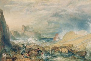 Castello di Tantallon da Joseph Mallord William Turner
