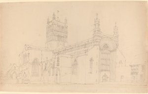 Abbazia di Tewkesbury da Joseph Mallord William Turner