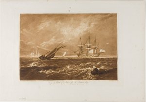 Il capo pezzo di mare, tavola 20 da Liber Studiorum
