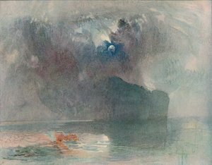 Il Seelisberg: Chiaro di luna da Joseph Mallord William Turner