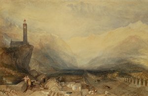 Il passo dello Spluga da Joseph Mallord William Turner