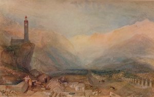 Il Passo dello Spluga da Joseph Mallord William Turner