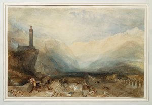 Il Passo dello Spluga, c.1842-43 da Joseph Mallord William Turner