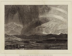 Liber Studiorum di Turner, Torbiera in Scozia da Joseph Mallord William Turner