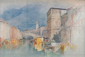 Venezia: Casa Grimani e il Rialto da Joseph Mallord William Turner