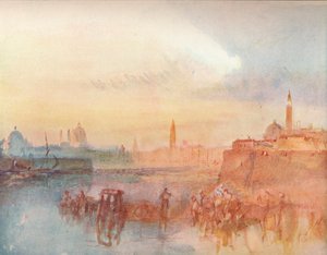 Venezia: La Salute da S. Giorgio Maggiore da Joseph Mallord William Turner