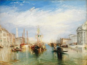 Venezia, dal portico della Madonna della Salute da Joseph Mallord William Turner