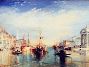 Venezia, dal portico della Madonna della Salute, c1835 da Joseph Mallord William Turner