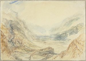 Vista sul Passo del San Gottardo, Svizzera