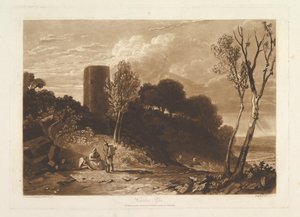Winchelsea Sussex, Liber Studiorum, parte IX, tavola 42, 23 aprile 1812 da Joseph Mallord William Turner