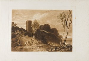 Winchelsea, Sussex, tavola 42 da Liber Studiorum da Joseph Mallord William Turner