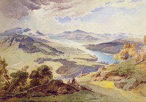 Windermere da Ormot Head da Joseph Mallord William Turner