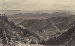 Mussoorie e il Doon, da Landour da after Joseph Mallord William Turner