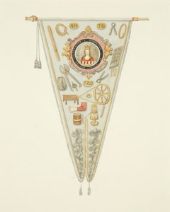 Stendardo della Compagnia dei Fabbricanti di Spilli di Bristol, c.1833