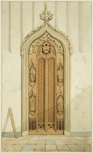 Porte fatte da Clarke, su ciascun lato dell