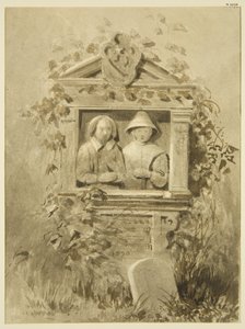 Monumento nel cimitero della Chiesa di San Tommaso (probabilmente Richard Hart) rimosso dalla Vecchia Chiesa da Joseph Manning