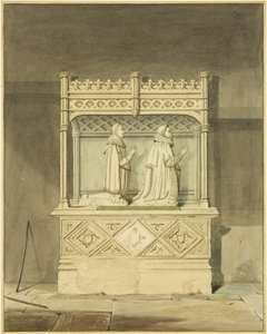 Monumento di John Aldworth e suo figlio da Joseph Manning