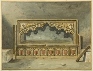Tomba sconosciuta nella cripta della Chiesa di San Giovanni da Joseph Manning
