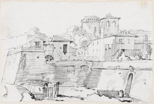 Una Città Fortificata in Italia da Joseph Marie Vien