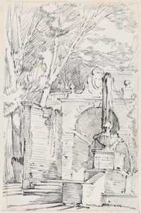 Fontana di Pomona nei giardini di Villa d
