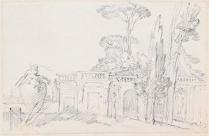 Giardini di una villa italiana