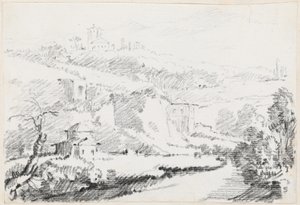 Paesaggio nelle colline albanesi