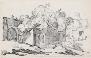 La grotta della ninfa Egeria da Joseph Marie Vien