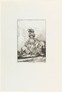 Sultana Nera, tavola 28 dalla serie Caravanne du Sultan à la Mecque