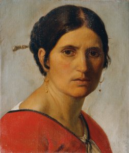 Contadina italiana da Joseph Mathias von Trenkwald