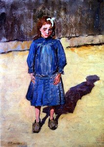 Il vestito blu da Joseph Milner Kite