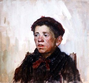 Il Giovane Pescatore Bretone da Joseph Milner Kite