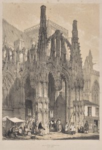 Architettura del Medioevo: Louviers, Normandia, Portico Sud