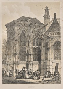 Architettura del Medioevo: St. Jacques, Dieppe, Esterno Est