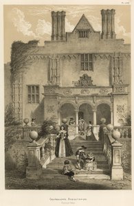 Cranbourne, Dorsetshire, Fronte del Giardino
