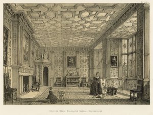 Salotto, Broughton Castle, Oxfordshire