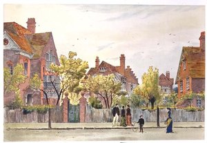 Newton Grove: Bedford Park da Joseph Nash