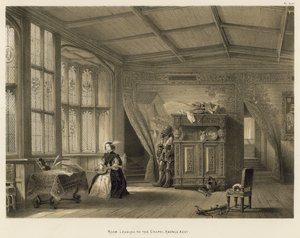 Stanza che conduce alla cappella, Knowle, Kent