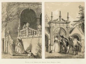 Scale alla Terrazza e Porta Postern, Bramshill, Hants