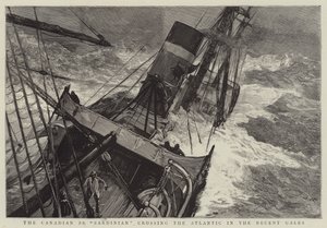 Il piroscafo canadese SS Sardinian attraversa l