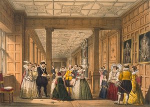 La galleria di Hatfield House, Hertfordshire, da 
