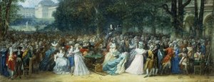 Camille Desmoulins al Palais Royale
