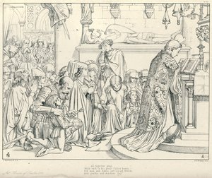 Illustrazione per La ballata del vecchio marinaio di Coleridge (incisione)