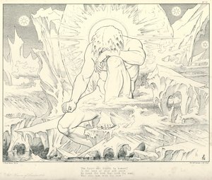 Illustrazione per La ballata del vecchio marinaio di Coleridge da Joseph Noel (after) Paton