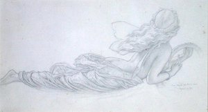 Una fata in volo da Joseph Noel Paton