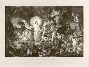 La lite - Oberon e Titania da Joseph Noel Paton
