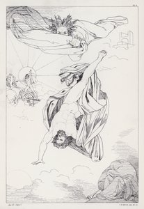 Il Prometeo Liberato di Shelley, Atto III, Scena 1 da Joseph Noel after Paton